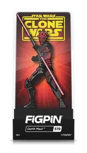 FiGPiN 519 Star Wars The Clone Wars Darth Maul - New, Unopened