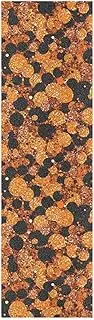 Amooorous Orange Black Fake Glitter Grip Tape roll Skateboard Grippy Scooter Griptape Waterproof Grip Tape Cruiser 33×9 Inch