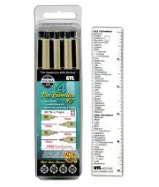 , Inc. Pigma Micron Pen Favorites Lettering Kit #4 | No Bleed Pigmented Black...
