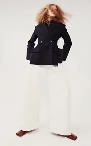 [A.W.A.K.E. MODE] Stretch-Cotton Corset Shirt