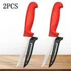 2 Pcs Skinning Carving Knife Kitchen Boning Knife Meat Butcher Cleaver Utility