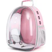 Ozoffer Pet Carrier Bag Outdoor Travel Transparent Backpack Cat Dog Breathable