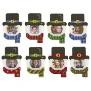 Herrschners® Snowmen Photo Frame Plastic Canvas Kit