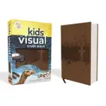 NIV, KIDS’ VISUAL STUDY BIBLE, LEATHERSOFT, BRONZE, FULL COLOR INTERIOR: EXPLORE THE STORY OF THE BIBLE---PEOPLE, PLACES, AND HISTORY