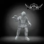 Blue Fish Admiral- Star Wars Legion | Shatterpoint Proxy | Black Remnant