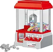 Crane Machine - Toy Claw Machine | Toy Claw Machine, Retro Claw Machine Arcade Game, Toy Grabber Machine with Sound and 24 Game Claw Toy Grabber Machine for Children and Parties