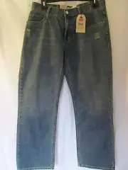 NWT BOY LEVI'S 514 STRAIGHT HUSKY JEANS, Adjustable Waistband, Regular Fit