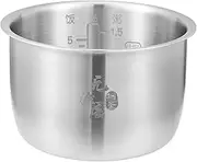 304 Straight Stainless Steel Inner Pot Compatible for Joyoung 4LF-40N1/40T7/40T9/40T12/40N3 Inner Pot Rice Cooker Accessories(5L)