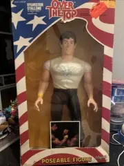 1986 Sylvester Stallone as Lincoln Hawks Over the Top 16" Official Posable Doll