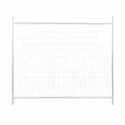 RapidMesh 240 x 210cm Galvanised Steel Temp Fence Panel