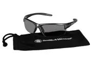 Smith Wesson 21297 Equalizer Safety Glasses Gun Metal Frame Anti-Fog Smoke Lens