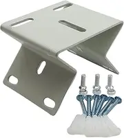 Exterior Outside Wall Corner Mount Metal Bracket Right Angle CCTV Surveillance Camera Holder Adapter