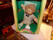 NEW Vintage Coleco 1985 Cabbage Patch Kid BLOND BOBBIE RICK GIRL
