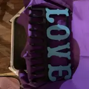 Handmade Love Hanger Wrought Iron
