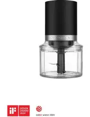 [KitchenAid] GO Cordless Top Down Chopper in Matte Black 5KTCR350ABM