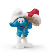Schleich The Smurfs Smurf and Lucky Charm 20819