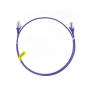 2M Cat 6 Ultra Thin Lszh Pack Of 10 Ethernet Network Cable Purple
