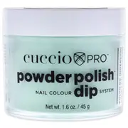 Cuccio Colour Pro Powder Polish Nail Colour Dip System - Mint Sorbet For Women 1.6 oz Nail Powder