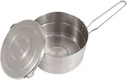 SUPVOX Camping Bento Pot 304 Stainless Steel Portable Cooking Utensil Set Hiking Pot Outdoor Cookware