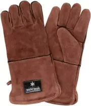 Snow Peak Fireside Gloves Brown