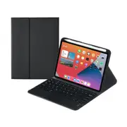 Catzon Wireless Keyboard Case For iPad Mini 6 Soft TPU Case With Pencil Holder-Black