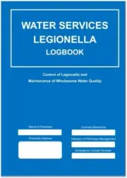 Water Services Legionella Logbook by Docs-Store 9781803524368 Paperback softba