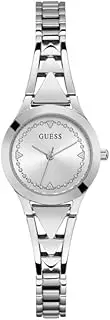 [GUESS] Women's 26mm Watch - Two-Tone G-Link Silver Dial Two-Tone Case