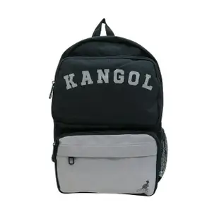【KANGOL】英國袋鼠 後背包 大容量 經典LOGO 大學包 雙肩包 63258741 得意時袋
