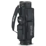 Ping SC NV2 Caddie Bag 2024 Men's Golf 9" 5Way Stand 7.5lb Nylon Ups/Ems Black
