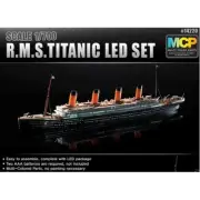 Academy 1/700 R.M.S. Titanic + LED Set MCP Plastic Model Kit [14220]