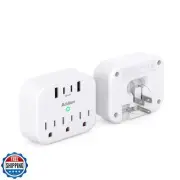 Cruise Ship Essentials - Cruise Approved Power Strip Non Surge Protector, Tra