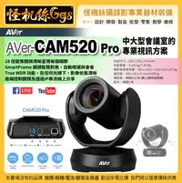 在飛比找Yahoo!奇摩拍賣優惠-預購 怪機絲 24期含稅 AVer CAM520 Pro 專