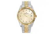 Mathey-Tissot Mathy II Stainless Steel Yellow Dial Swiss Made Men's Watch - H710BDI