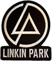 Linkin Park - Iron on patch, Black / Beige, One Size
