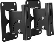 2Pcs Speaker Wall Support Wall Mount Speaker Bracket Ceiling Mounting Bracket for Office