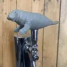 Florida Manatee Tap Handle For Beer Keg Kegerator Mini Knob Pull
