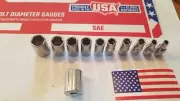 TXE Craftsman USA 11PC SAE Socket Set - 1/4" Drive, 6 Point 5/32"-9/16"
