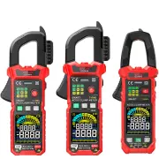 GVDA Digital Clamp Meter Multimeter Auto Range True RMS NCV DC AC Voltage Inrush Current Temperature Tester Automatic Vo