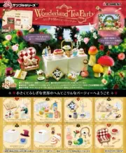 Re-Ment Miniature Alice In Wonderland Tea Party Dessert Cake Full Set