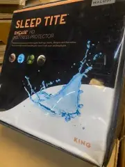 Malouf Sleep Tite Encase® HD Mattress Protector KING **Read Description**
