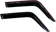 Pair Weather Shields Window Visors fit for Toyota Landcruiser 70 76 78 79 Series Car Weather Shields Wind Deflectors Window Sun Visor