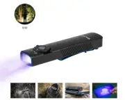 Olight Arkfeld UV + White LED Flashlight, 1000 Lum, 5 Brightness, Neutral White
