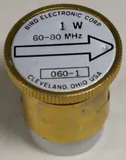 Bird 43 Thruline WattMeter Element 1W 060-1 60-80MHz