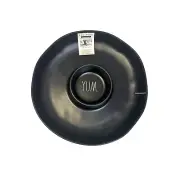 Rae Dunn 100% Melamine "Yum" Chip and Dip Platter Black Bowl Platter