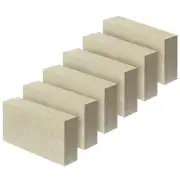 Fire Bricks, Size 9″ x 4-1/2″ x 2-1/2″, 6-Pack, Light Weight I