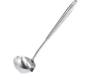 Ladle, Gravy Ladle Oil Skimmer Made of 304 Stainless Steel