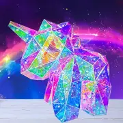 LED Unicorn Night Light for Girls & Kids - Colorful Unicorn Lamp for Girls Ro...