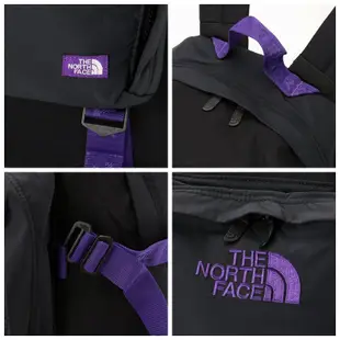 【The North Face】北臉 紫標 後背包NN7905N（黑x紫色）CORDURA尼龍日用包 NF-11