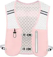 Perfeclan Running Water Vest for Women Men Phone Holder Waterproof 2 L Hydration Backpack Water Backpack for Outdoor Traveling Climbing