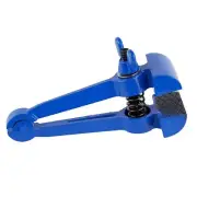 Jewelers 120mm Long Hand Held Mini Metal Vise Vice Jaw Wideth 25mm - Blue